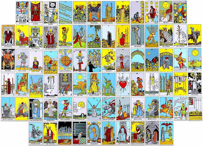 Dionysus Classic Design Tarot Cards Deck with Guidebook