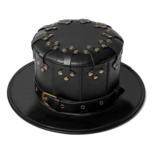 Black Dapper Steampunk Hat #HG144