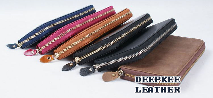 DEEPKEEE HANDMADE | Oil Wax Leather Wallet No.3315