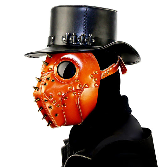 DEEPKEE Gothic Steampunk Pumpkin Devil Mask #FHG65010