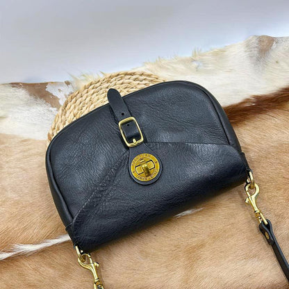 Handicraft Pure Leather Saddle Bag #43022