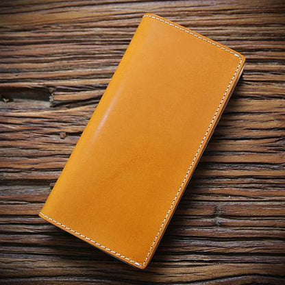 Handmade Personalized harley Leather Bifold Wallet #125_1