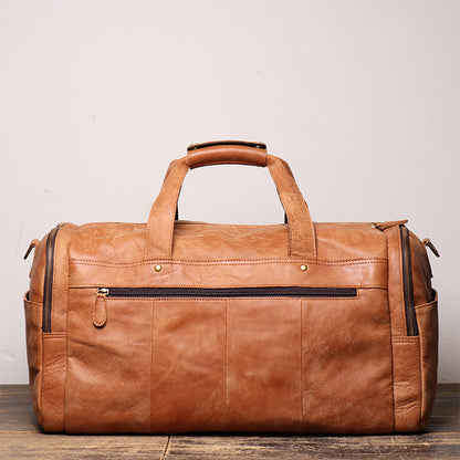 DEEPKEE LEATHER | Patrick Frosted Texture Luggage Bag No.1219_1