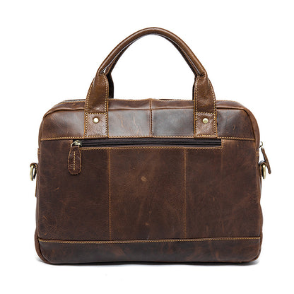 HANDMADE COWHIDE BRIEFCASE 8002