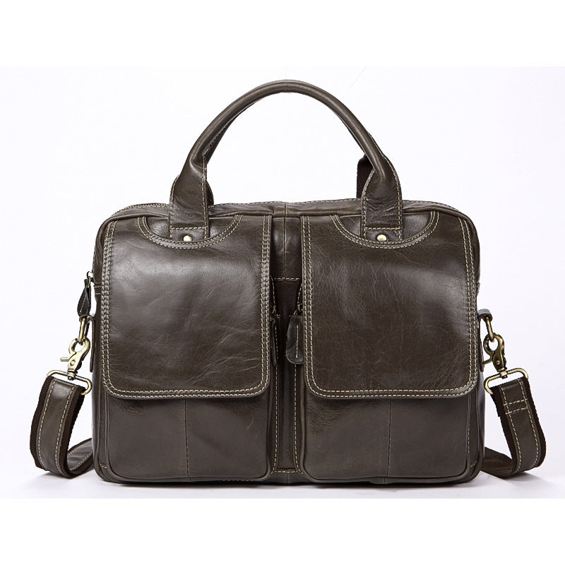 HANDMADE COWHIDE BRIEFCASE 8002