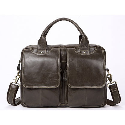 HANDMADE COWHIDE BRIEFCASE 8002