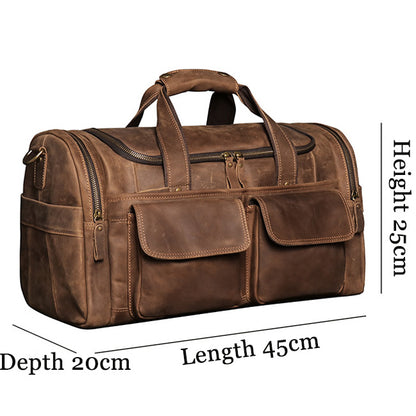 DEEPKEE LEATHER | Laban Weekender Bag No.571-1