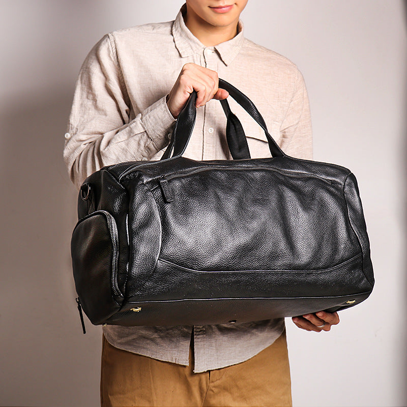 DEEPKEE LEATHER | Lance Duffle Travel Bag No.1109