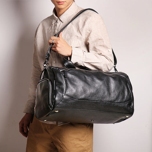 DEEPKEE LEATHER | Lance Duffle Travel Bag No.1109