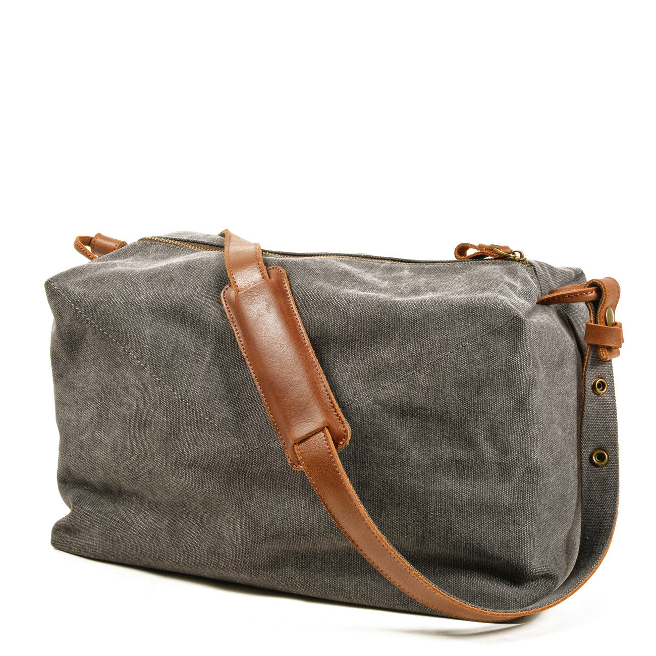 Simple casual literary canvas satchel #9305