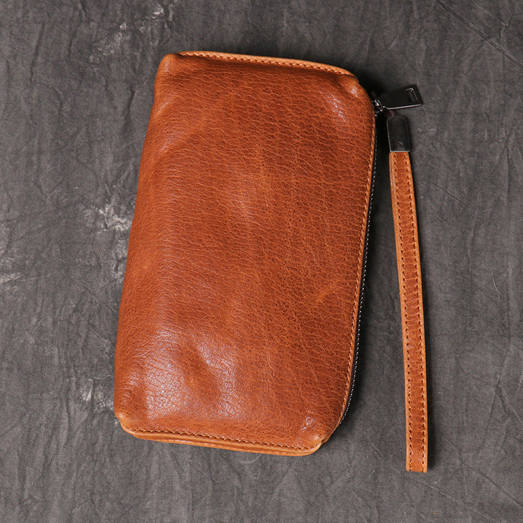 DEEPKEE LEATHER | Soft Cowhide Wallet No.1989