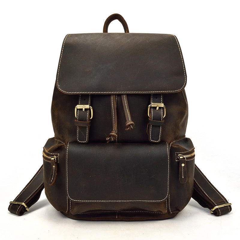 This is a picture about Deepkee Leather Studio -DEEPKEELEATHERTheHagenLeatherVintageBackpackG240