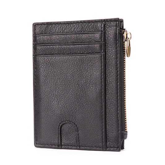 Leather Anti-Magnetic Card Holder #K053