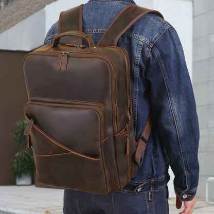 DEEPKEE WALKER LEATHER BACKPACK #3774