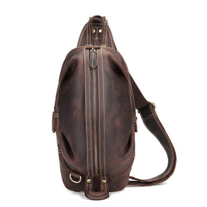 DEEPKEE Original 12’ Leather Chest Bag #A1026