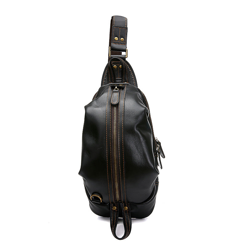 DEEPKEE Original 12’ Leather Chest Bag #A1026