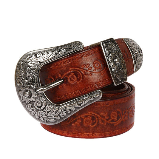 Personalized Carved Trend Belt #211216