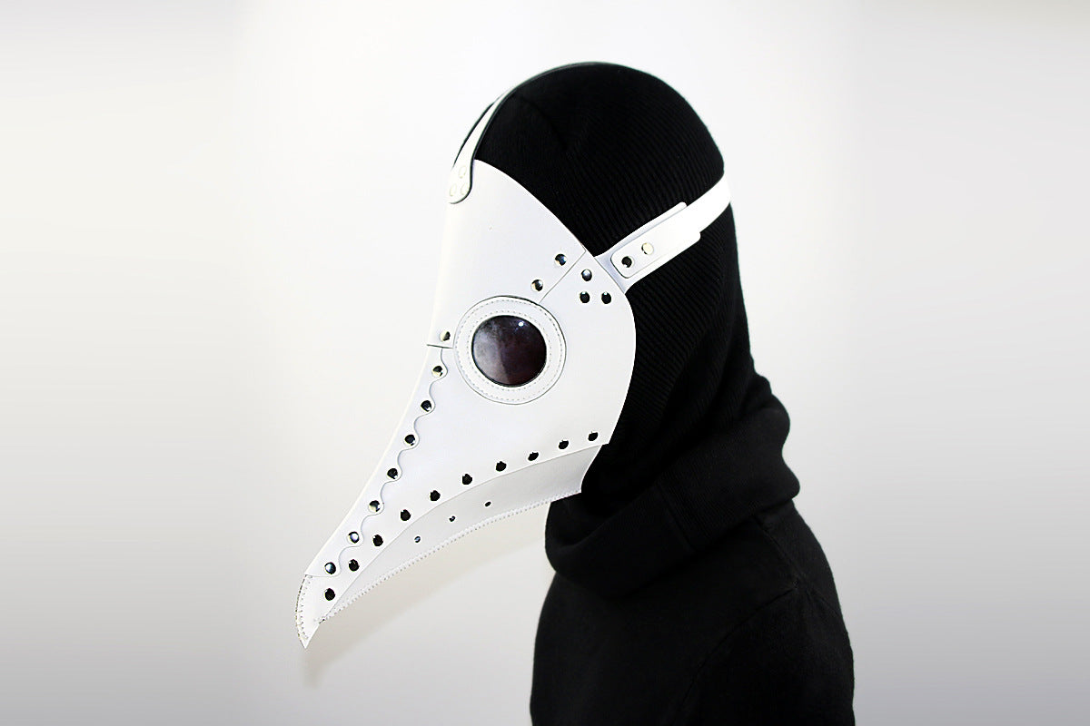 Fancy Plague Doctor Mask Birds Mouth Long Nose Dress Up #HG083