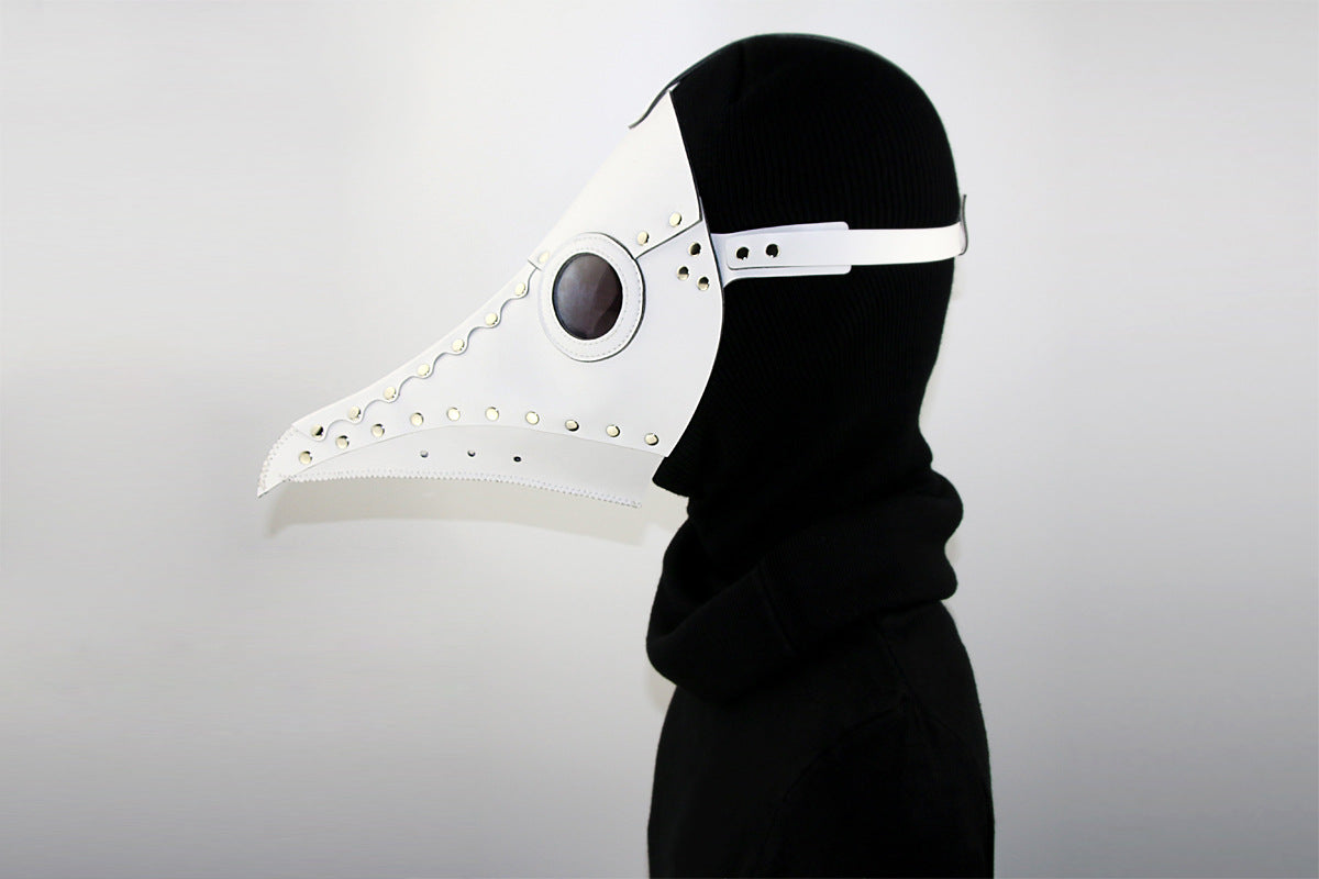 Fancy Plague Doctor Mask Birds Mouth Long Nose Dress Up #HG083