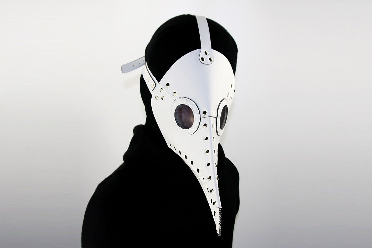 Fancy Plague Doctor Mask Birds Mouth Long Nose Dress Up #HG083