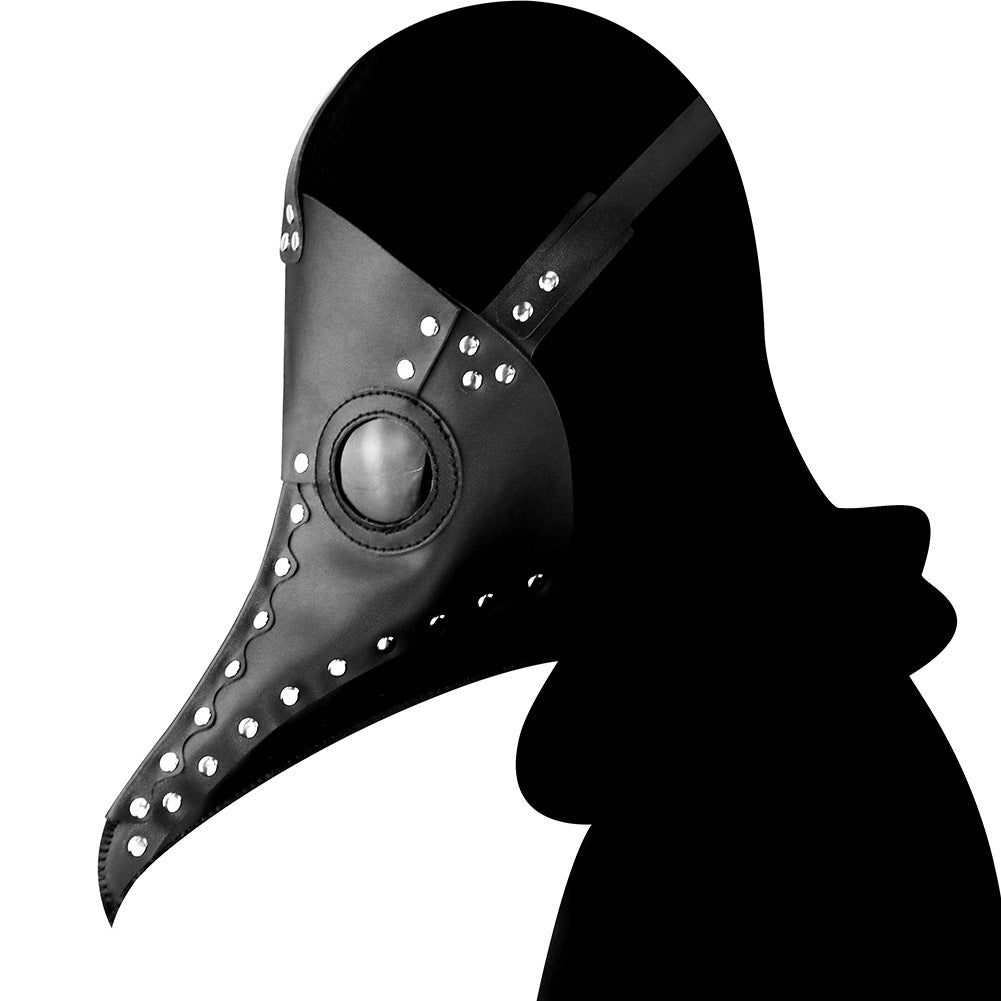 Fancy Plague Doctor Mask Birds Mouth Long Nose Dress Up #HG083