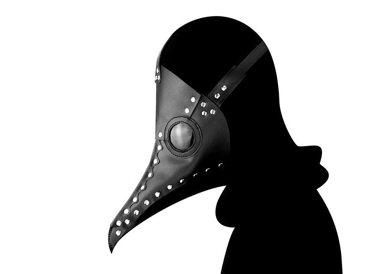 Fancy Plague Doctor Mask Birds Mouth Long Nose Dress Up #HG083