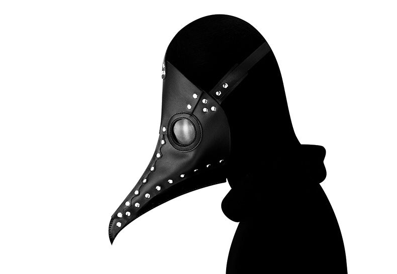 Fancy Plague Doctor Mask Birds Mouth Long Nose Dress Up #HG083