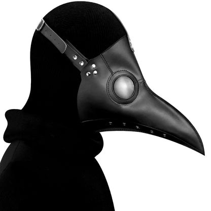 Deepkee Leather Plague Doctor Basis Mask #HG065