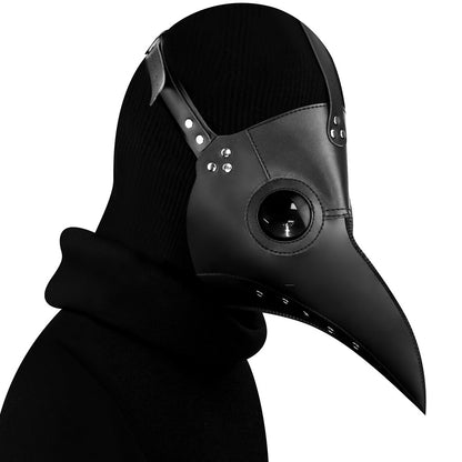 Deepkee Leather Plague Doctor Basis Mask #HG065