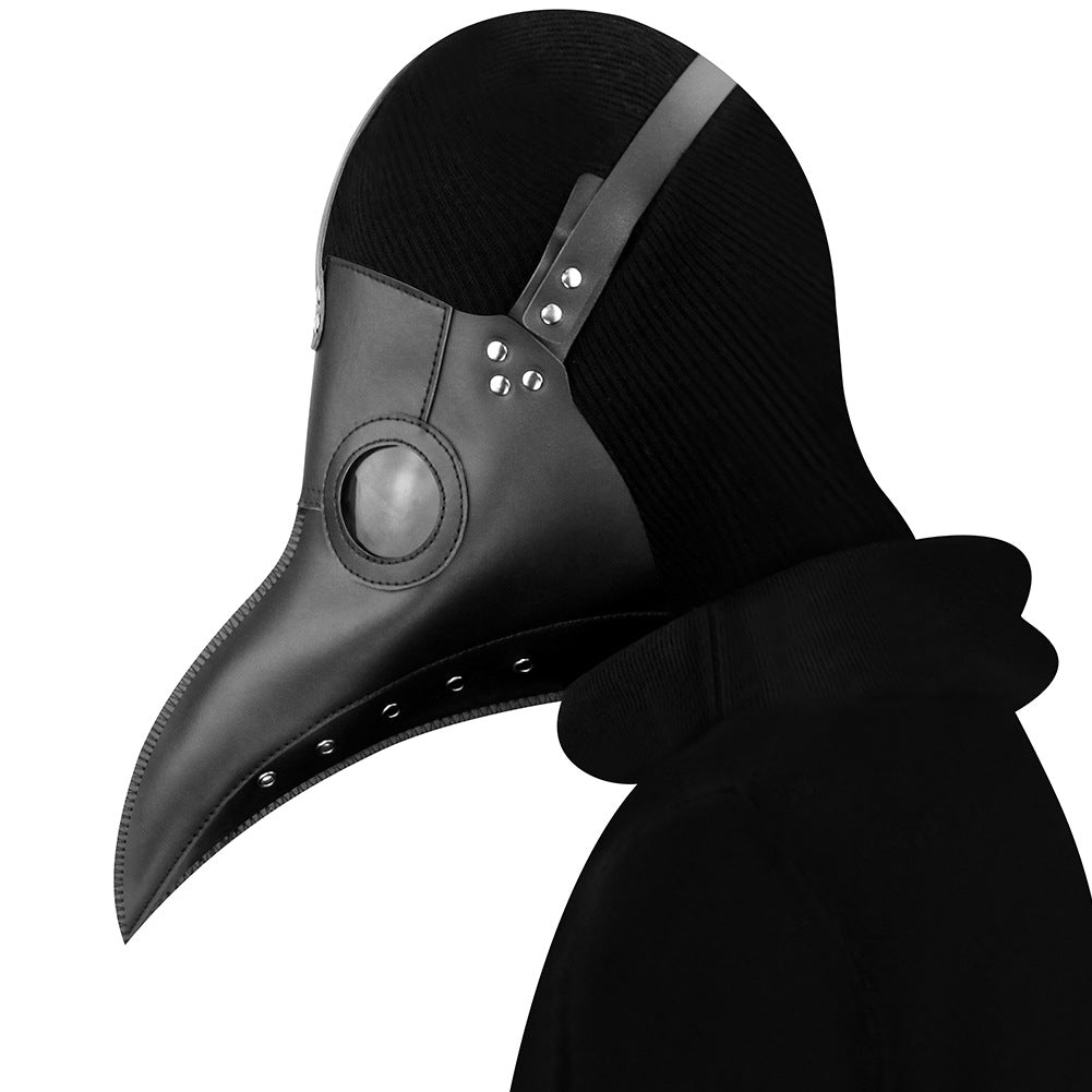 Deepkee Leather Plague Doctor Basis Mask #HG065