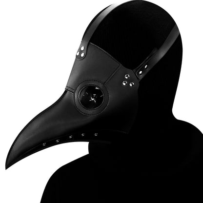 Deepkee Leather Plague Doctor Basis Mask #HG065