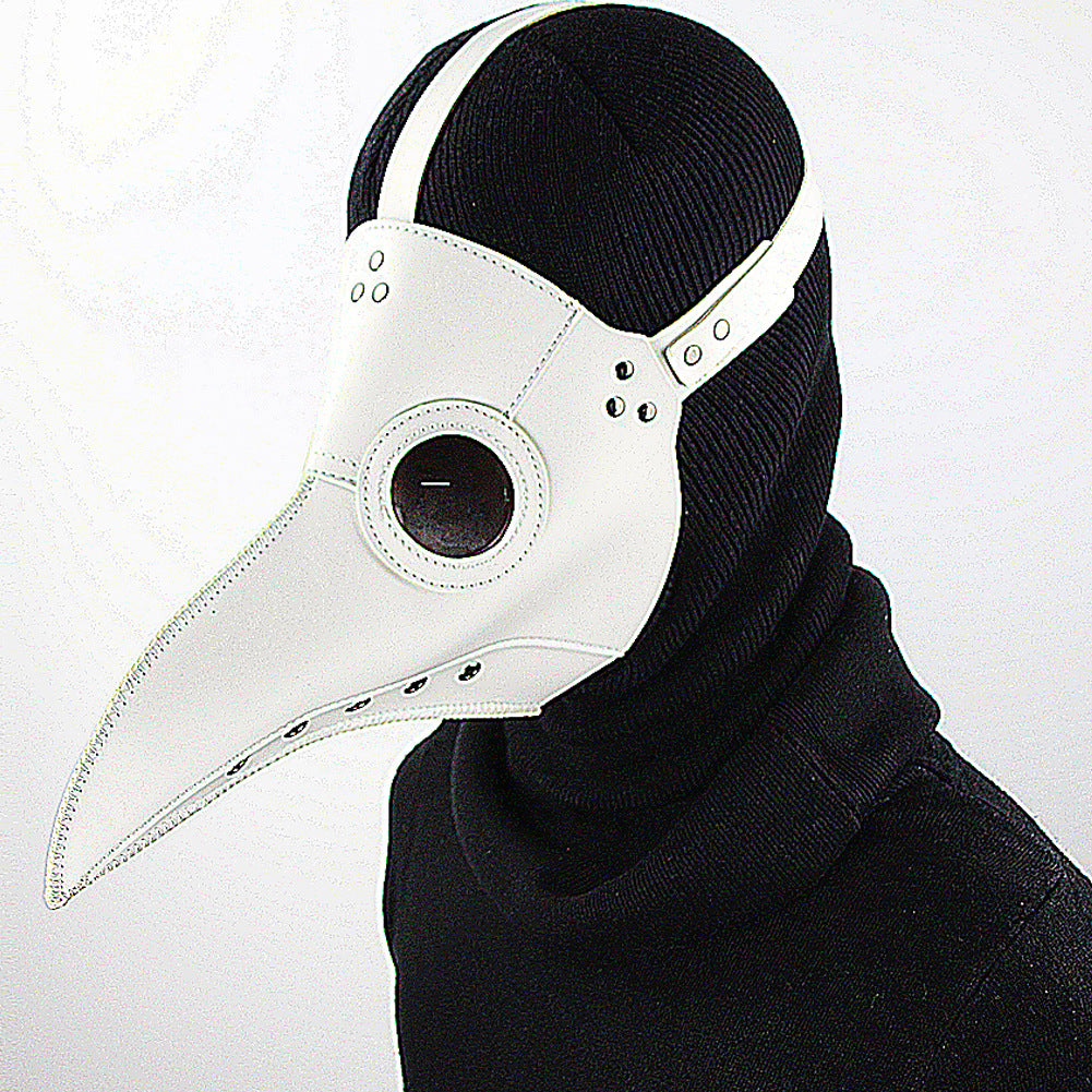 Deepkee Leather Plague Doctor Basis Mask #HG065