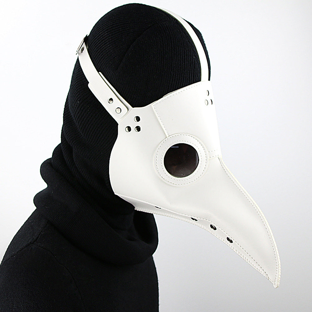 Deepkee Leather Plague Doctor Basis Mask #HG065