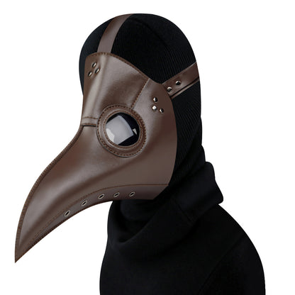 Deepkee Leather Plague Doctor Basis Mask #HG065