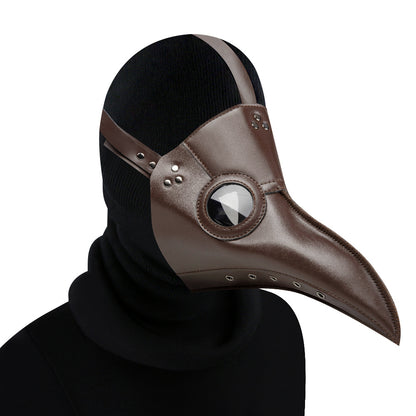 Deepkee Leather Plague Doctor Basis Mask #HG065