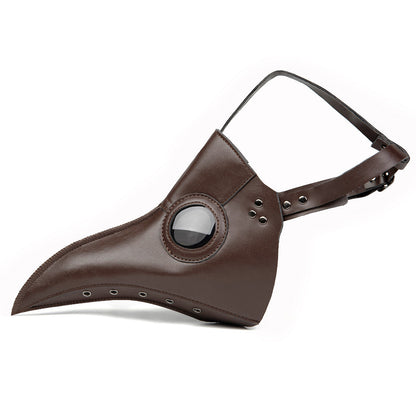 Deepkee Leather Plague Doctor Basis Mask #HG065