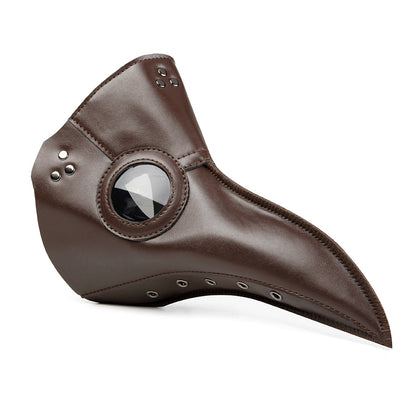 Deepkee Leather Plague Doctor Basis Mask #HG065