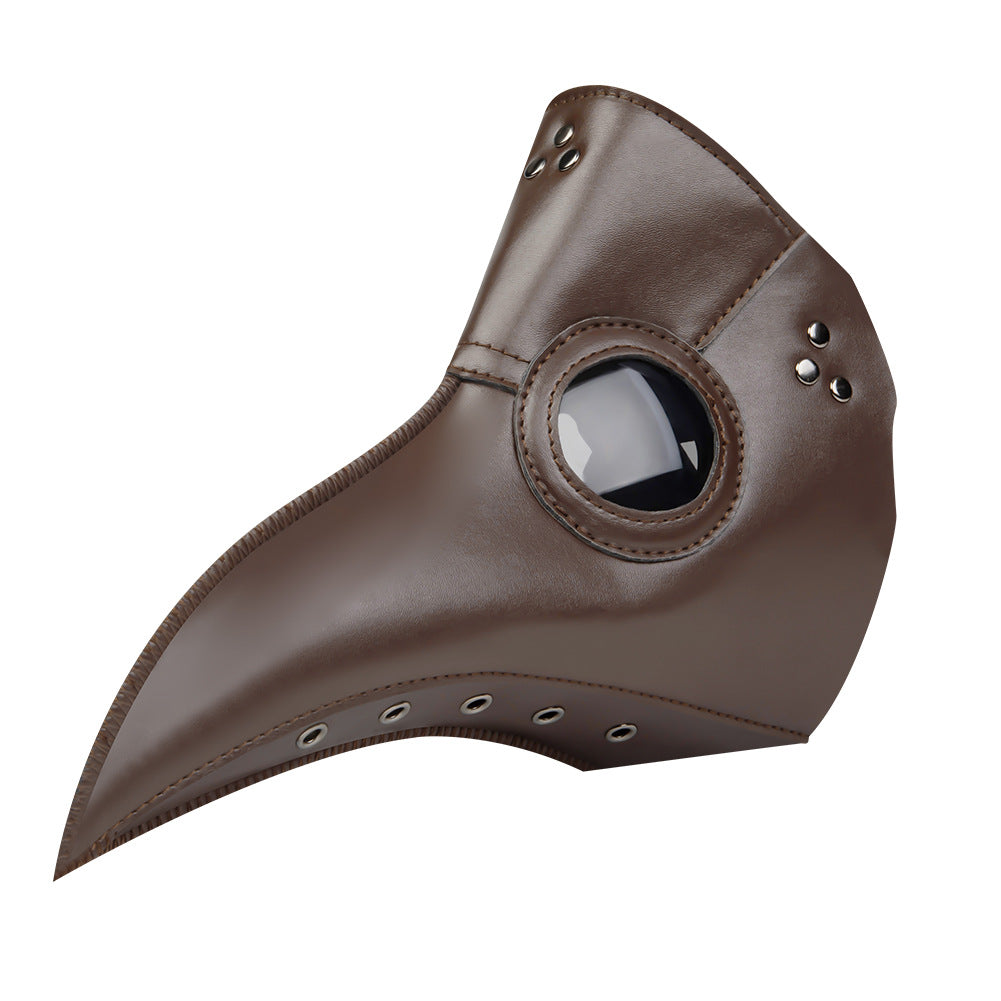 Deepkee Leather Plague Doctor Basis Mask #HG065