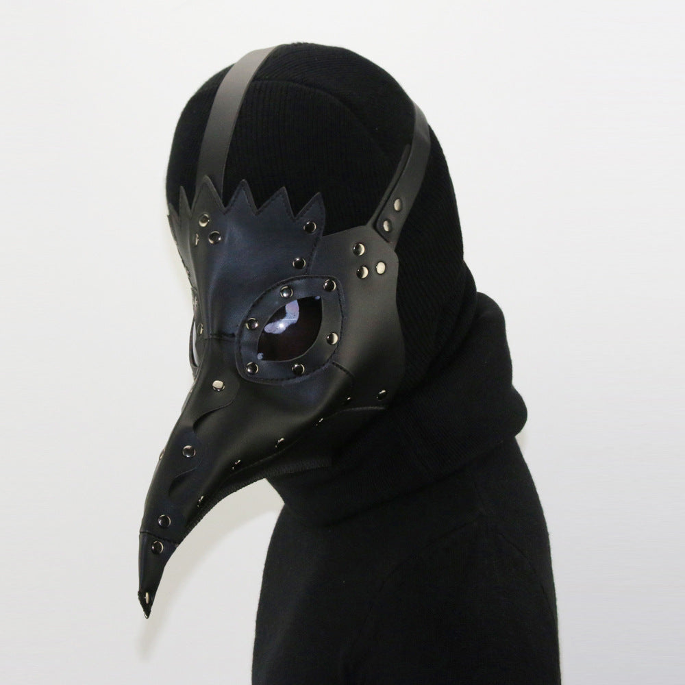 Deepkee Leather Punk Party Plague Dr. Beak Mask#FHG063