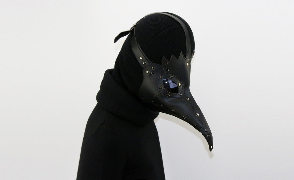 Deepkee Leather Punk Party Plague Dr. Beak Mask#FHG063