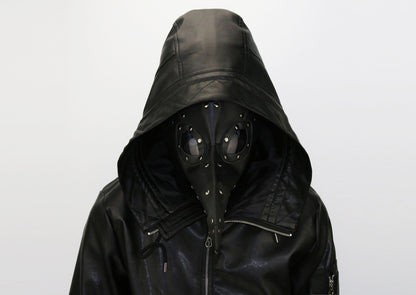 Deepkee Leather Punk Party Plague Dr. Beak Mask#FHG063