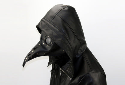 Deepkee Leather Punk Party Plague Dr. Beak Mask#FHG063