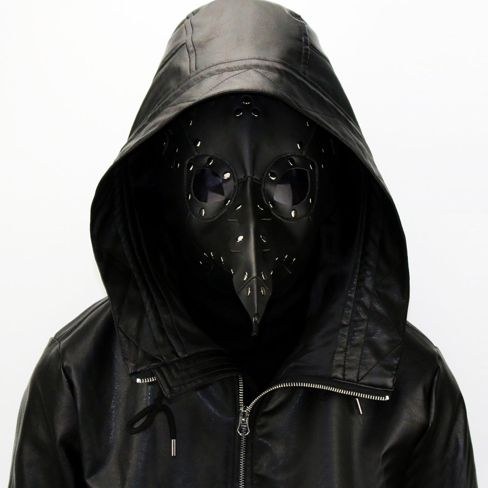 Deepkee Leather Punk Party Plague Dr. Beak Mask#FHG063