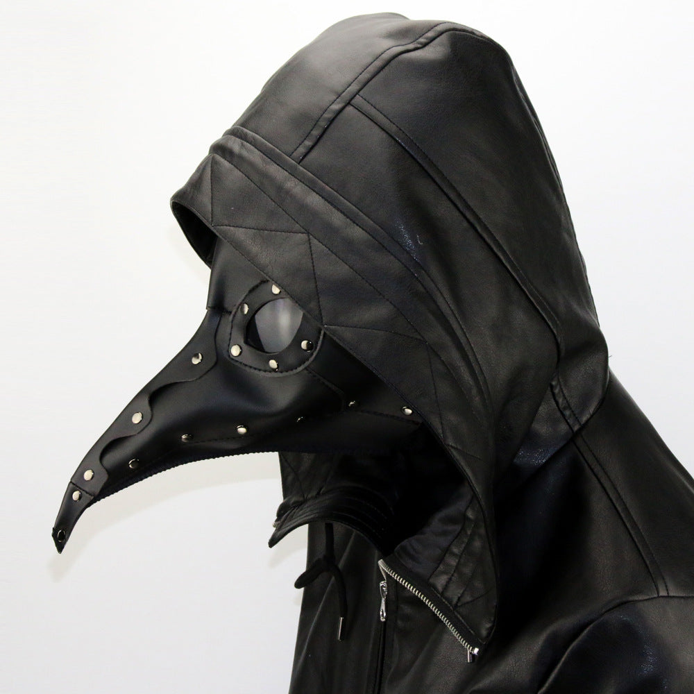 Deepkee Leather Punk Party Plague Dr. Beak Mask#FHG063