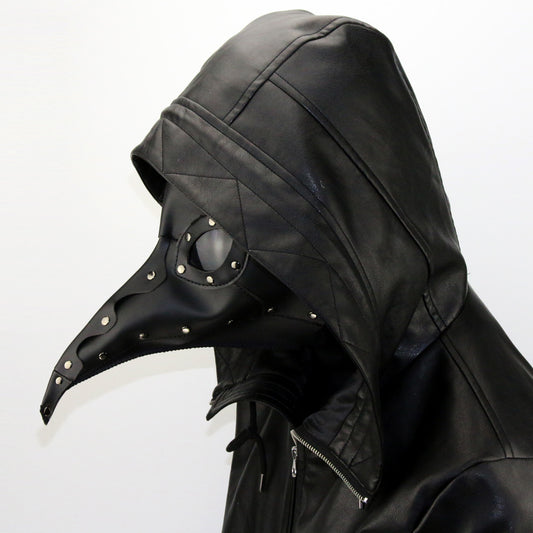 Deepkee Leather Punk Party Plague Dr. Beak Mask#FHG063