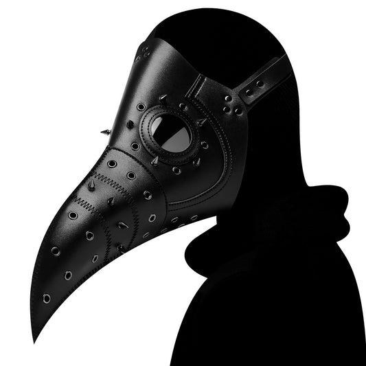 Deepkee Punk Medieval Plague Long Bird Beak Mask #FPBM010