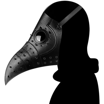 Deepkee Punk Medieval Plague Long Bird Beak Mask #FPBM010