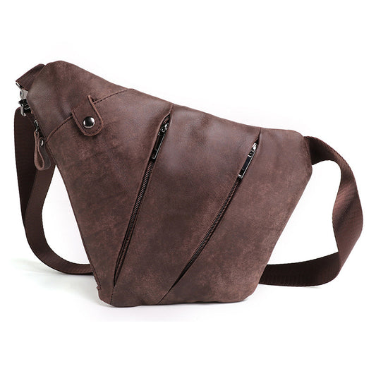 Deepkee SportingStyle Leather Sling Bundy Bag #6353