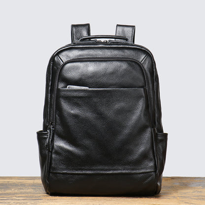 DEEPKEE original nubuck handmade full-grain genuine leather cowhide bag Montgomery Backpack Cowhide Travel Bags No0825_3