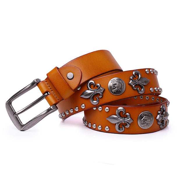 Roman Skull Totem Belt #191012